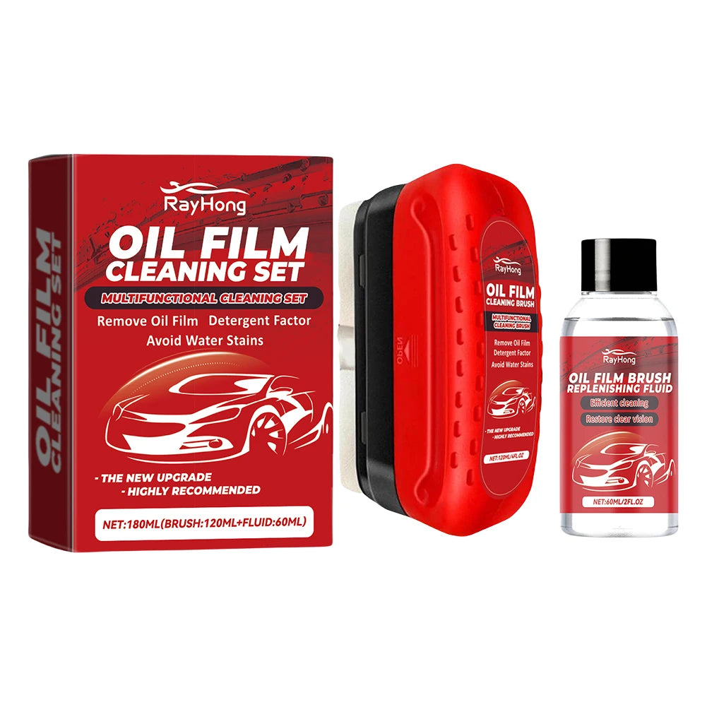 60- Automotive Oil Film Cleaning Brush Prevents Rain Fog Universal Zpaxo 1ASET