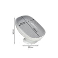 Hot Super Suction Cup Soap Dish with Drain Water for Bathroom Soap Holder Kithcen Sponge Holder Soap Container Bathroom Supplies Zpaxo Grey