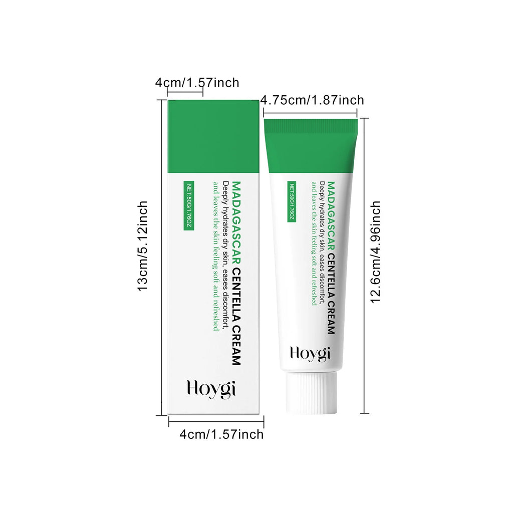 Hoygi Centella Asiatica Skincare Set – Cleanser, Cream & Serum Skincare Set Zpaxo Cream