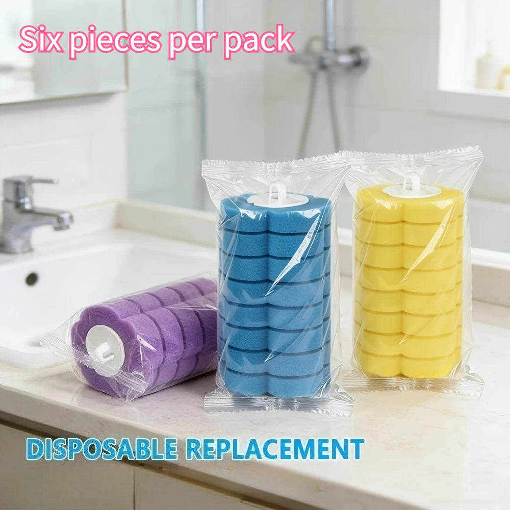 Disposable Toilet Cleaning Refill Heads Universal Replacement Pads