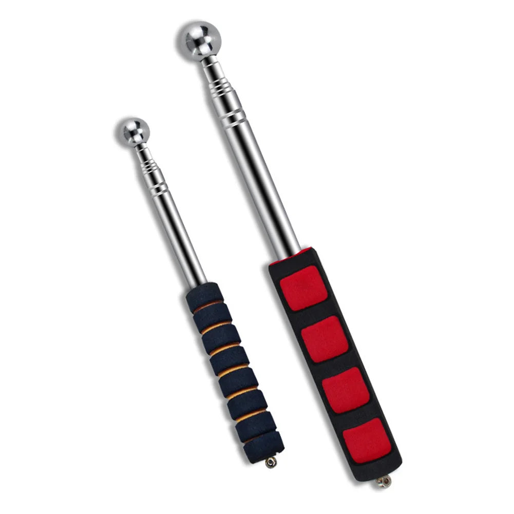 115/130/108CM Telescopic Wall Check Hammer Telescopic Thickening Checker Hammer Inspection Walls Floors Ceilings Tiles Test Tool Zpaxo