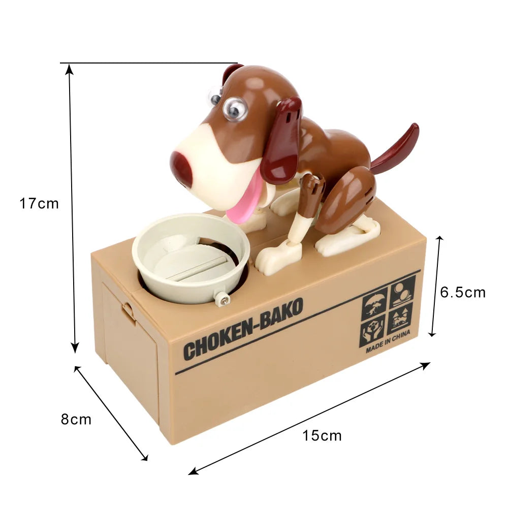 Kids Electronic Piggy Banks Money Saving Box Automated Boxes Cartoon