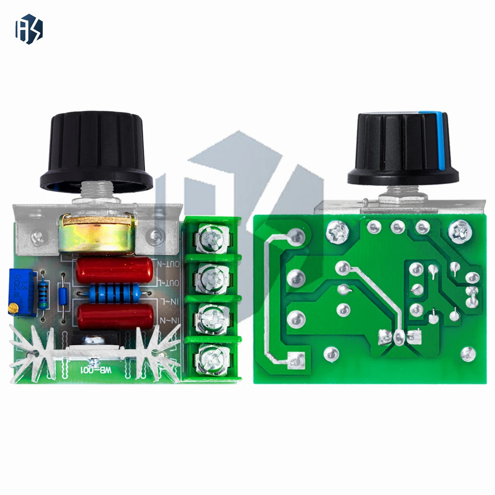 2000W AC Voltage Regulator SCR 220V Fan Motor Speed Control Light Zpaxo