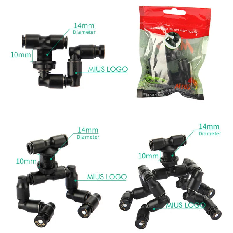 Intelligent Spray System Mist Rainforest Tank Timing Reptile Fogger
