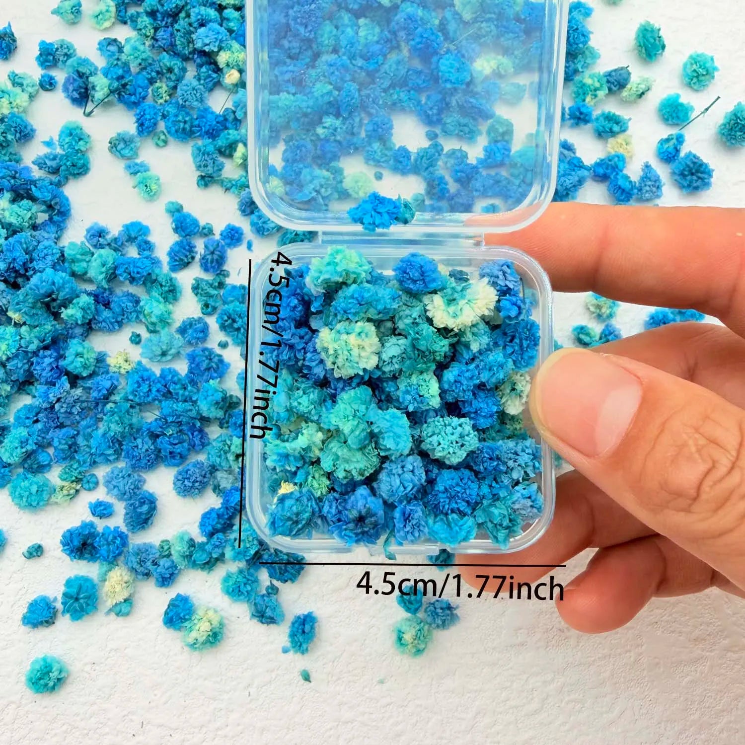 Colorful Daisy Flower Heads – DIY Resin, Candle & Jewelry Filler Craft Flower Filler Zpaxo blue S