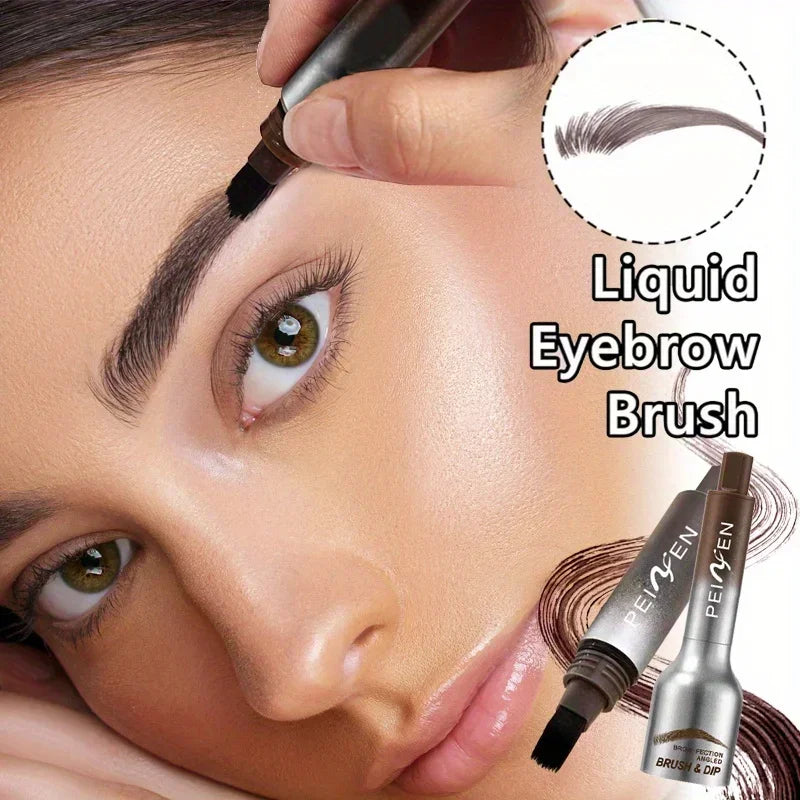 3D Eyebrow Gel Dyeing Cream Brush Long-lasting Air-cushion Dye Brows