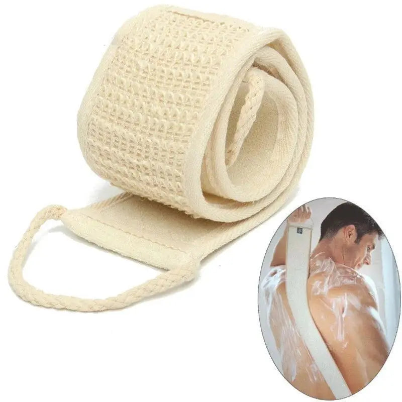 Natural Loofah Exfoliating Bath Scrubber – Unisex Body Sponge Exfoliating Bath Scrubber Zpaxo Default Title