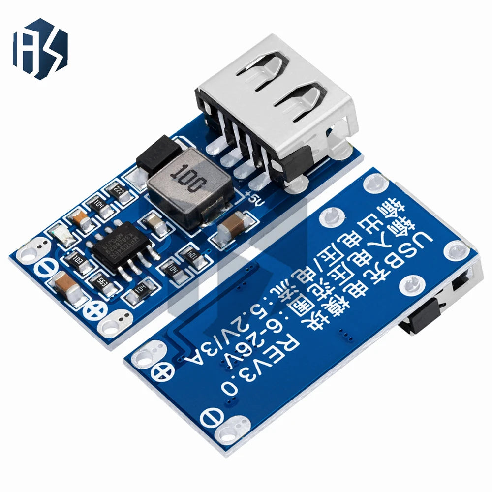9V-24V to 5V 3A USB Buck Converter, High Efficiency DC-DC Step Down Voltage Regulator for Car Charging Zpaxo