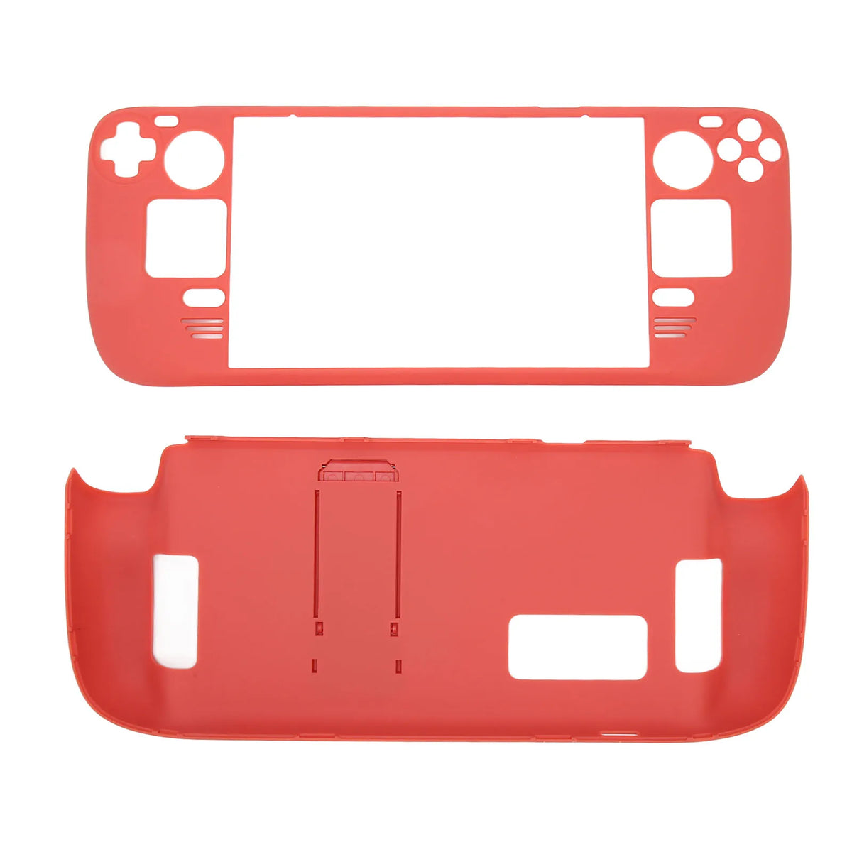 Kickstand Case Steam Deck Hands Full Protective Game Console Accessory Zpaxo Red