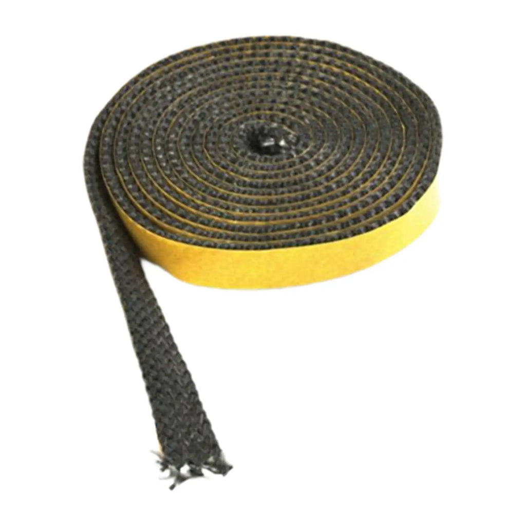 Fiberglass Gasket Cord – High-Temp Stove & Fireplace Door Seal Fireplace Door Gasket Zpaxo