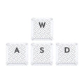 652F Low Profile Mechanical Keyboard Keycaps Carbon Fiber Cap for G915/G813/G815 Zpaxo A2EB7HH309015-W-2 CN