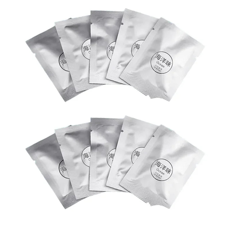 5-10PCS Car Air Outlet Aromatherapy Tablets Air Outlet Supplement Tablets Small Fan Pe Solid Fragrance Tablets Perfume Pads Zpaxo 10pcs-ocean