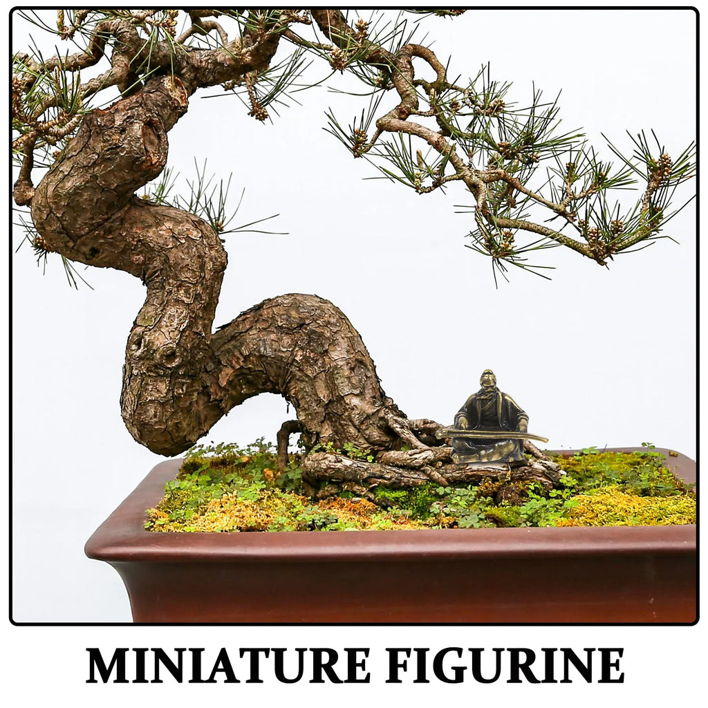 Copper Micro Landscape Ancient Chinese Statue Miniature Garden