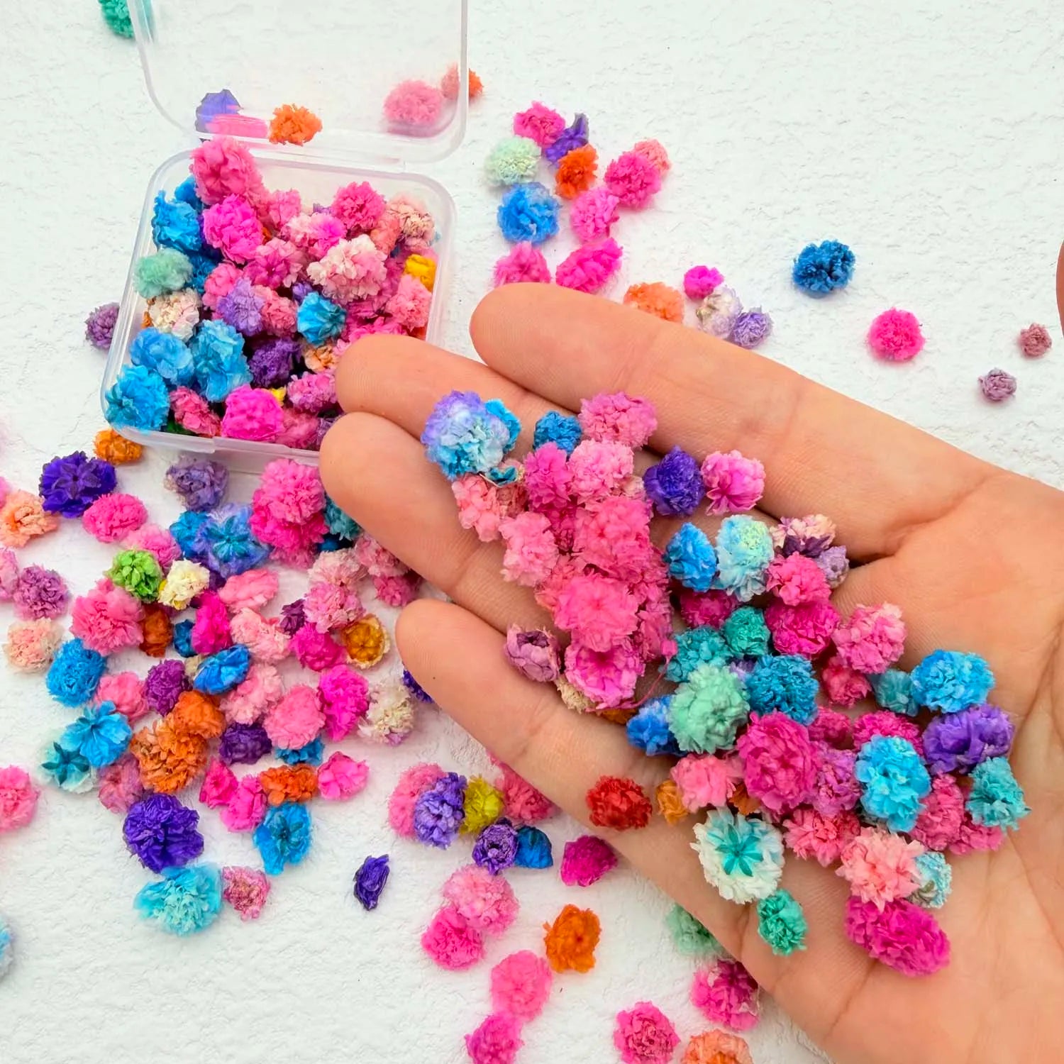 Small Craft Flowers for Nails, Resin, Jewelry & Candle Making Craft Flower Embellishments Zpaxo
