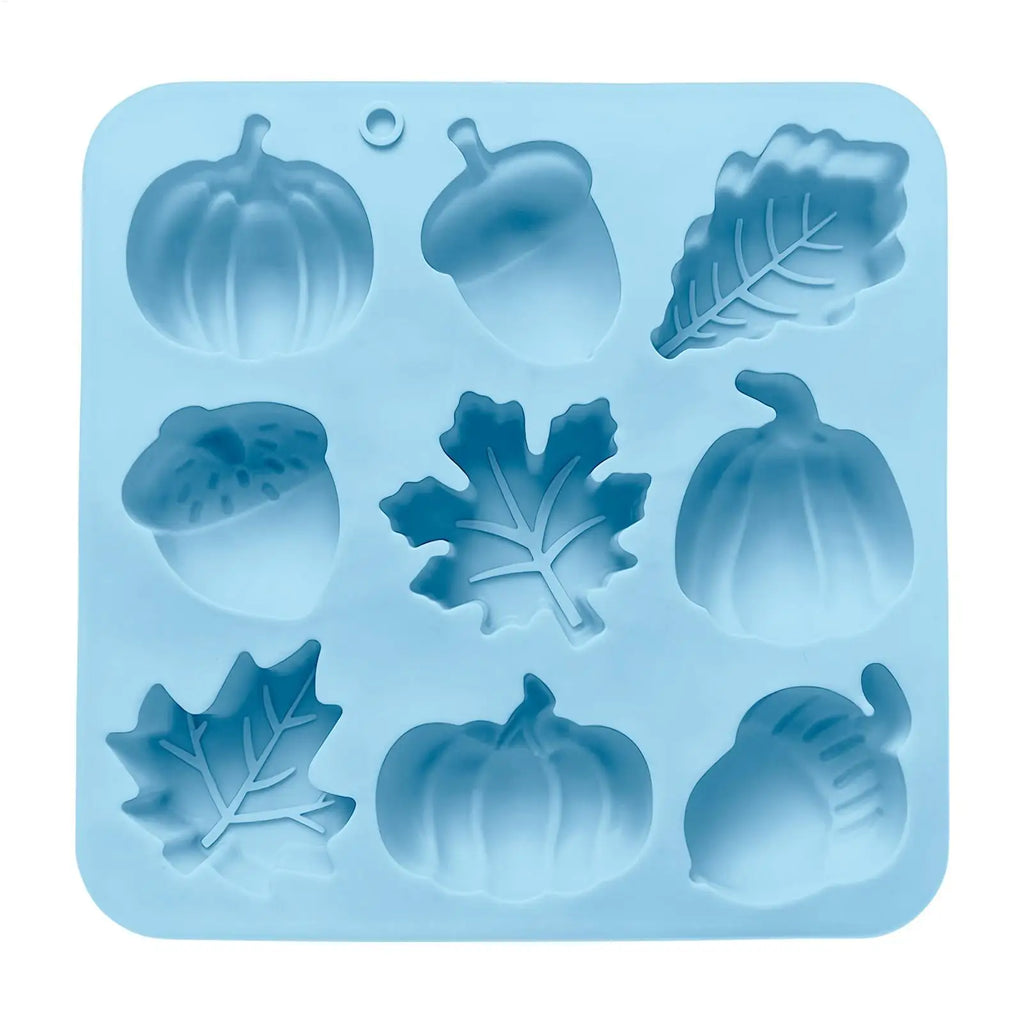 Pumpkin Silicone Mold – Autumn Baking, Resin & Candle Craft Silicone Craft Mold Zpaxo
