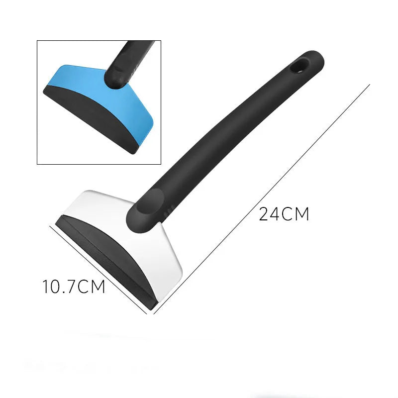 Stainless Steel Car Windshield Ice Scraper Snow Removal Shovel Defrosting Ice Scraper Tool Glass Snow Removal Tools Zpaxo style b