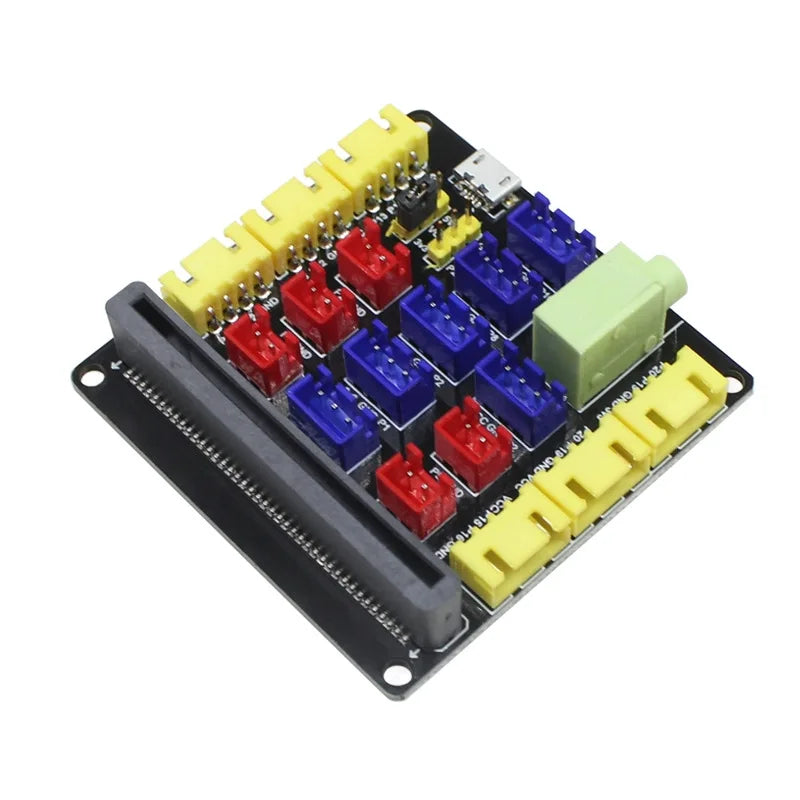 Micro: Bit Expansion Board IOBIT V1.0 V2.0 V3.0 Microbit Adapter Board For Primary And Secondary School Beginner Programming Zpaxo V3.0
