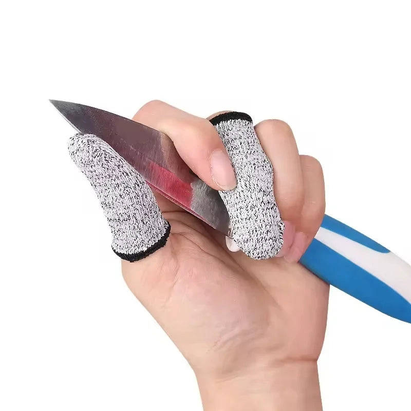 Anti-cut Finger Covers Level 5 Safety Flexible Fingertip Gloves Zpaxo