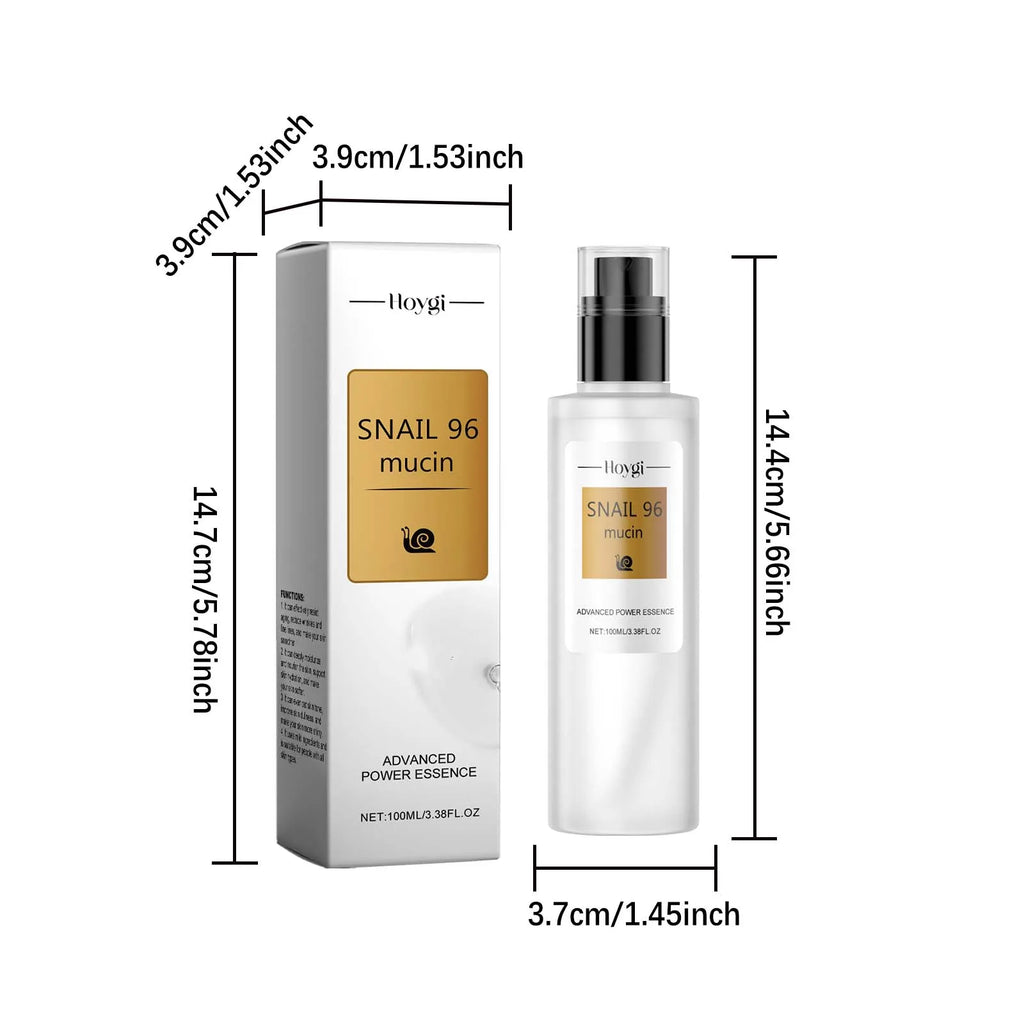 Precious Snail 96 Mucin Power Essence Smoothing Wrinkle Repairing Lift Firm Fade Fine Lines Brightening Skin Care Moisturizing Zpaxo 100ml Boxed 1Pcs