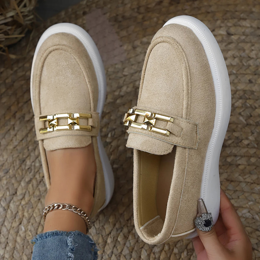 Women Loafers Casual Comfortable Platform Shoes Femme 2025 New Trend Spring Autumn Shoes Ladies Walking Non Slip Sneakers Women Zpaxo