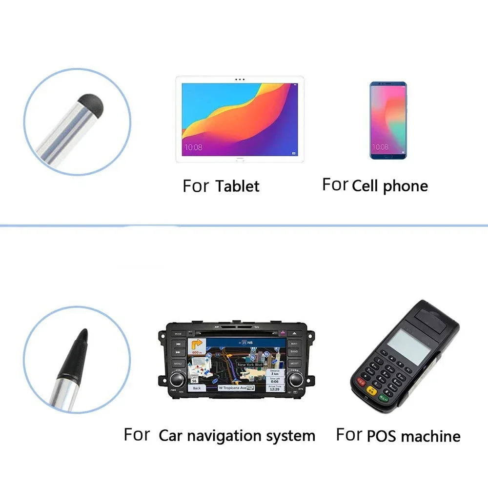 Capacitive Stylus Resistive Hard Tip Combination Rubber Touch Screen Zpaxo