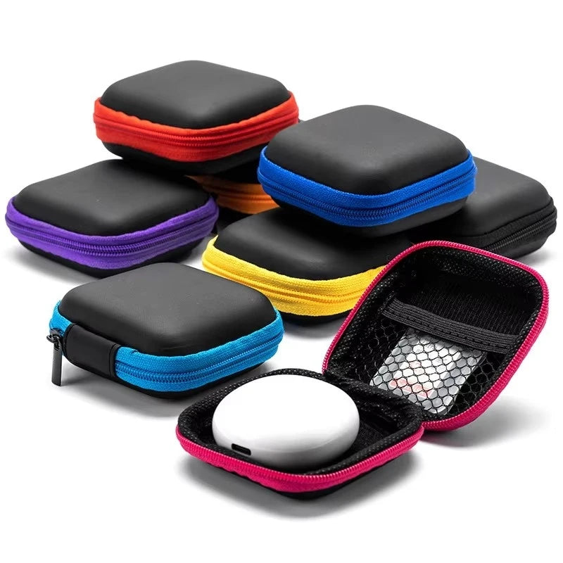 Mini EVA Zipper Storage Bag – AirPods, Earphone & Cable Case