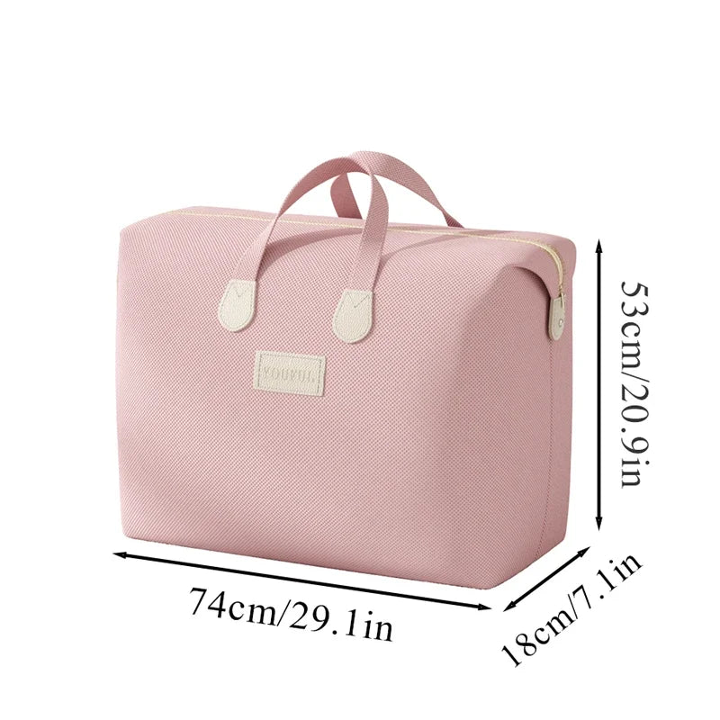 Foldable Travel Duffel Bag – Hanging Clothes Organizer & Drawers Foldable Travel Bag Zpaxo 1pcs M