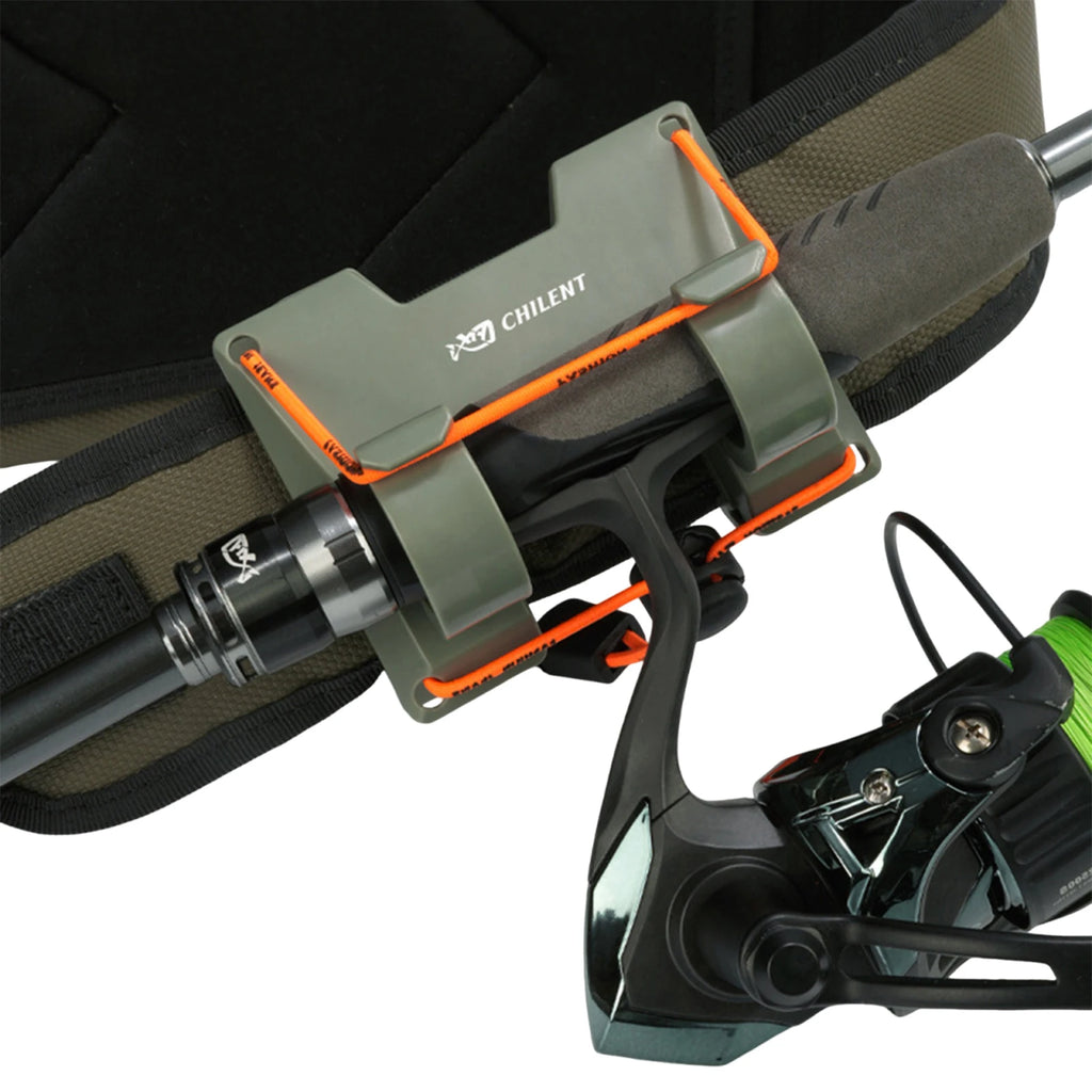 Outdoor Belt Clip Rod Holder 360 Rotation Lightweight Lure Fishing