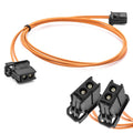 Car MOST Fiber Optic Cable Connectors Male Extension 1M BMW Audi