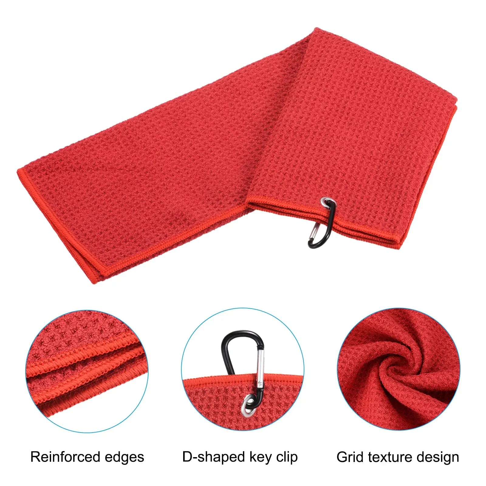 Sports Absorbent Towels Suitable Golf Soft Cleaning Cloth Gear