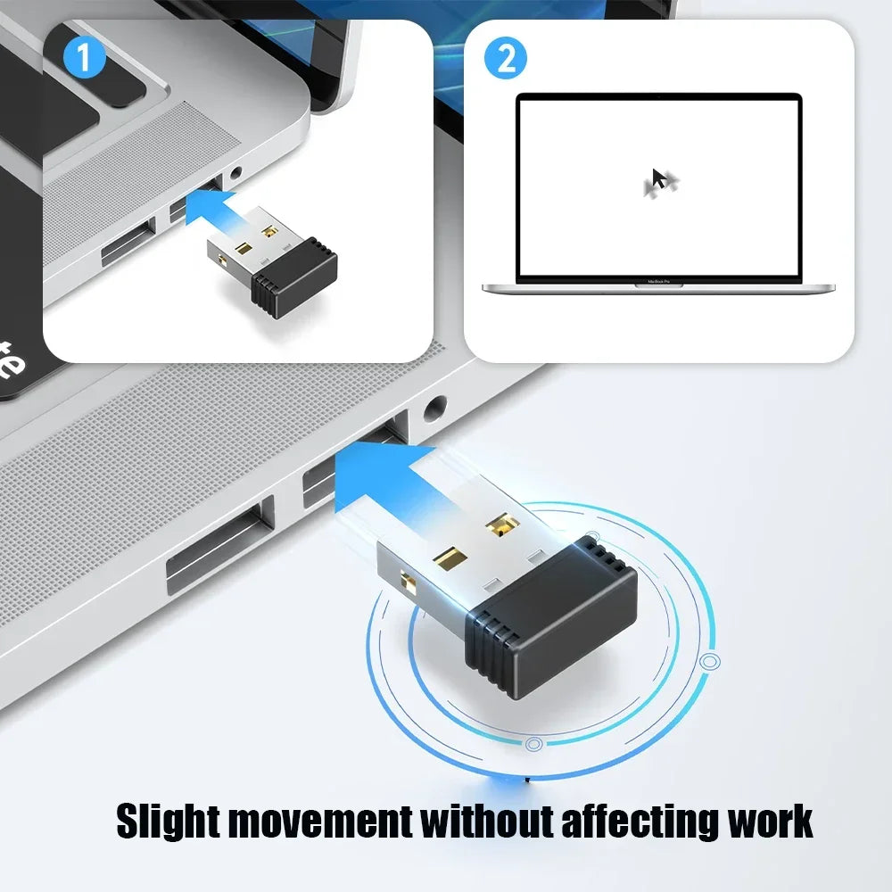 USB Port Shaker Wiggler Awake Mouse Wireless Jigglers Mover Zpaxo