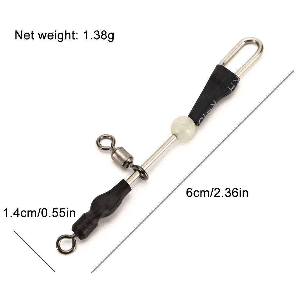 Ball Bearing Swivels Connector Swivel Fishing Quick Connect Lures Mini