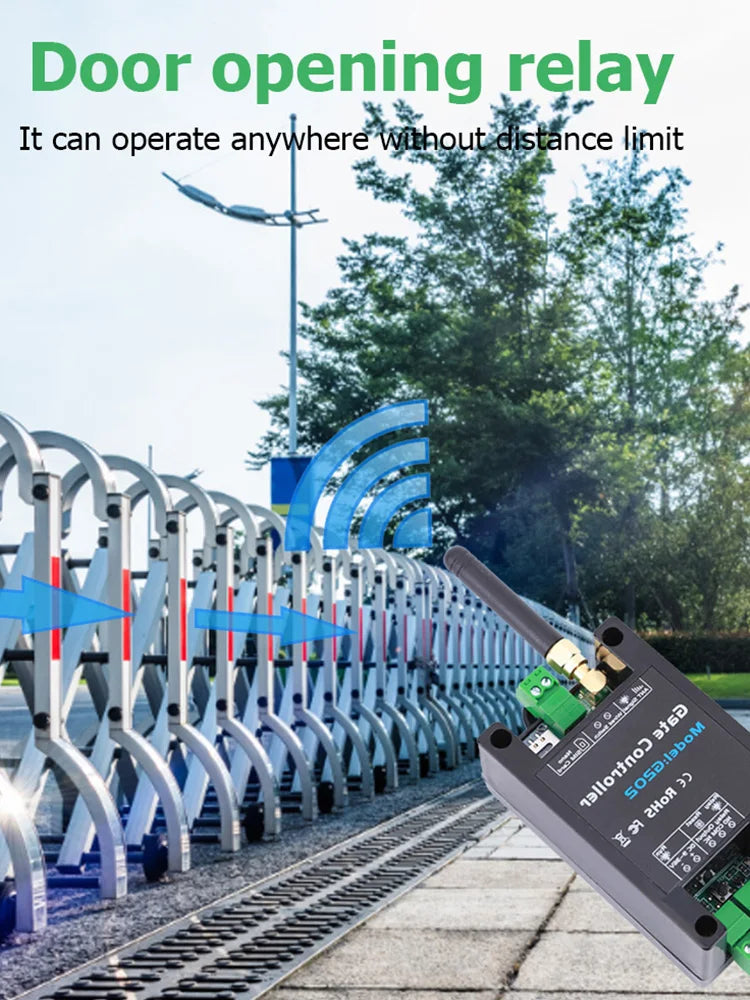 GSM Gate Door Opener Relay Switch Mobile Phone Remote Controller Call