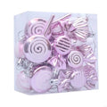 Festival Christmas Hanging Decorations Plastic Candy Shaped Ornament
