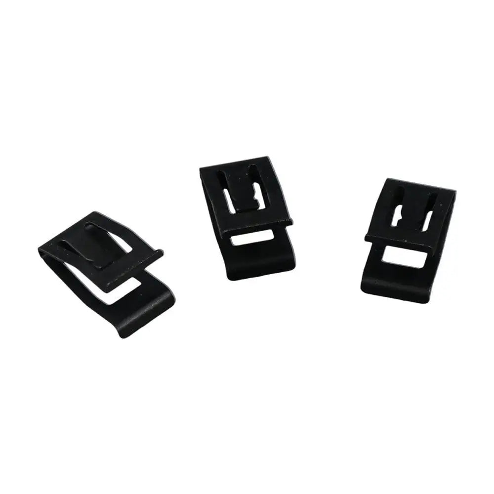 Black Rivet Interior Trim Plate Metal Clip Auto Fastener Clip Front Console Retainer Dashboard Fastener Dashboard Rivet Zpaxo