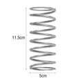 Stainless Steel Toothbrush Holder & Bathroom Storage Rack Toothbrush Holder Zpaxo 5X5X11.5CM 1pc