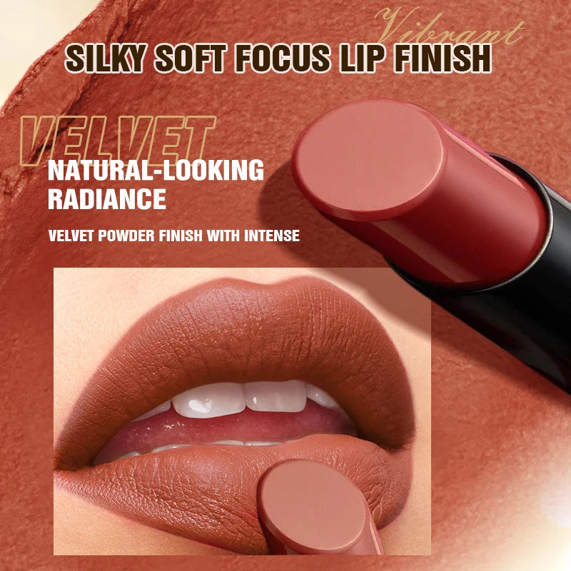 6-Pack Velvet Lip Gloss Long-lasting Rendering Non-stick Matte Zpaxo