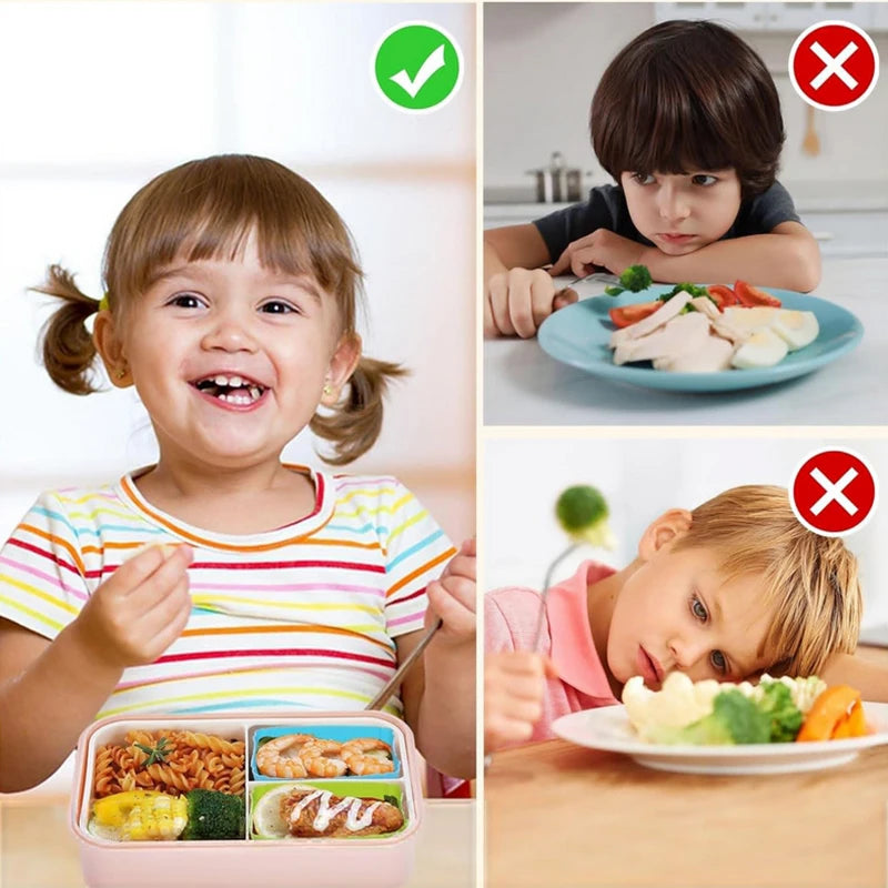 8-Pack Silicone Bento Box Dividers & Mini Baking Molds