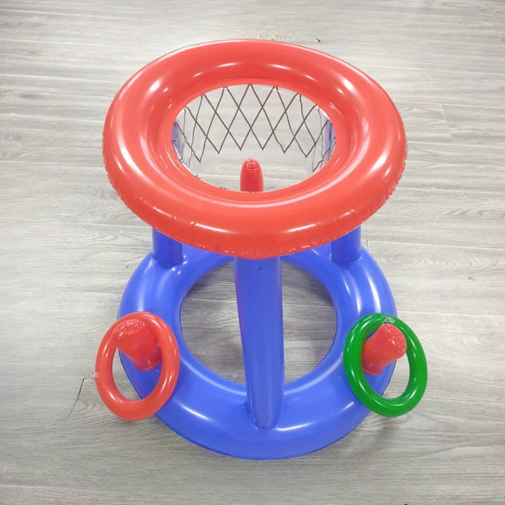 Inflatable Water Basketball Hoop – Pool Float Toy for Kids Inflatable Pool Toy Zpaxo