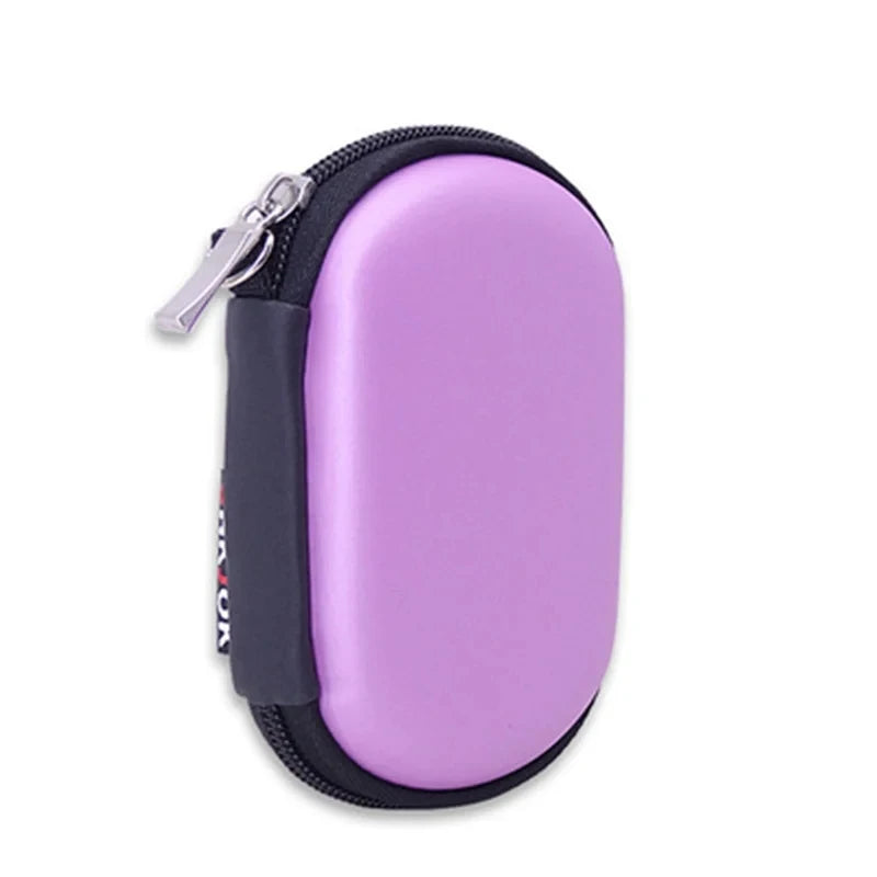 USB Flash Drive Carry Case Bag Protection Can Storage Hold Earphone Zpaxo Pink