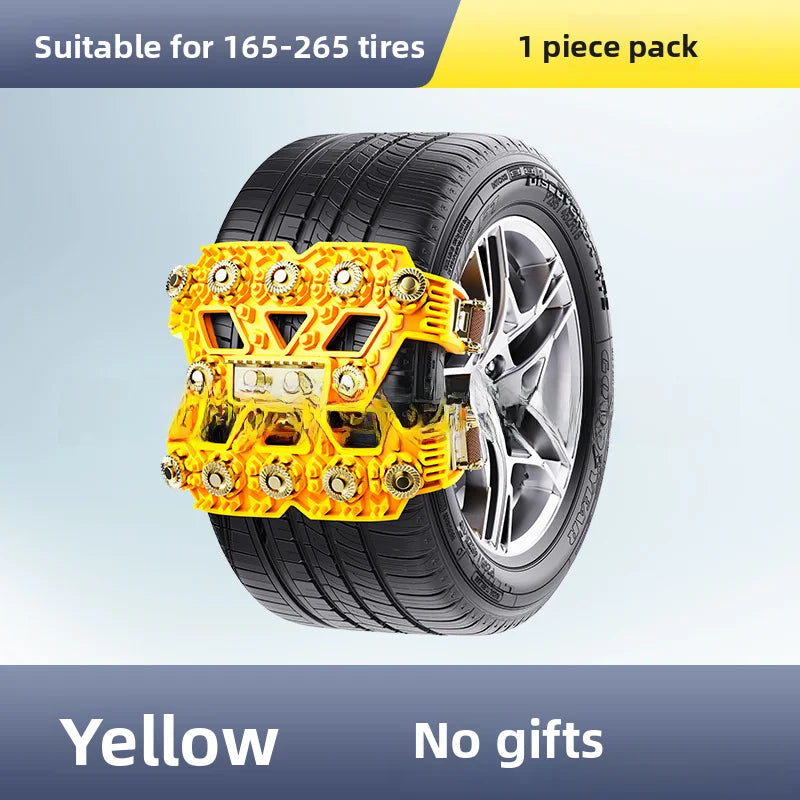 TPU Snow Chains for Sedan, SUV & Off-Road Vehicles