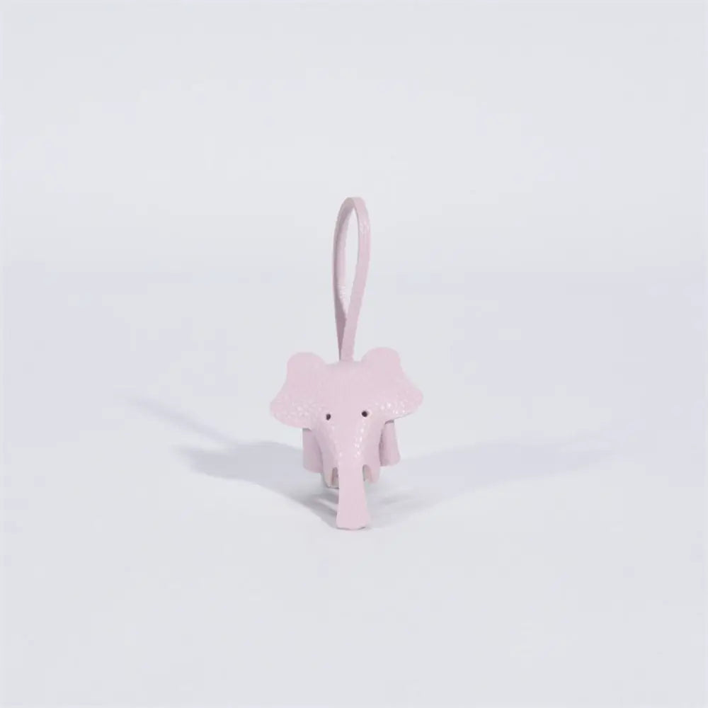 Mini Soft Elephant Keychain Pendant Funny Creative Animal Doll Key Ring Handmade Cute Car Key Chain Accessories Women Zpaxo style 5