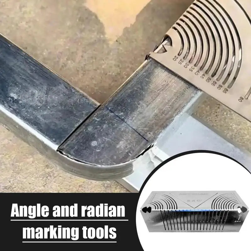 Arc Marking Ruler Construction Tool Folding Linear Dualpurpose