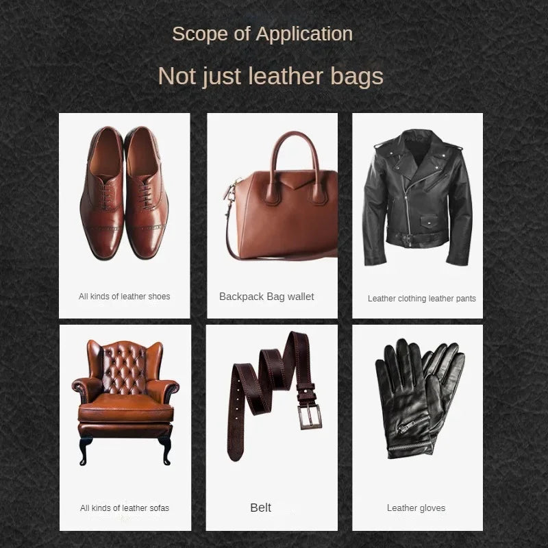 200ml Leather Cleaner, Dry Cleaning Agent, Car Seat Sofa, Leather Bag Care and Maintenance Agent, Cleaning and Cleaning Agent Zpaxo