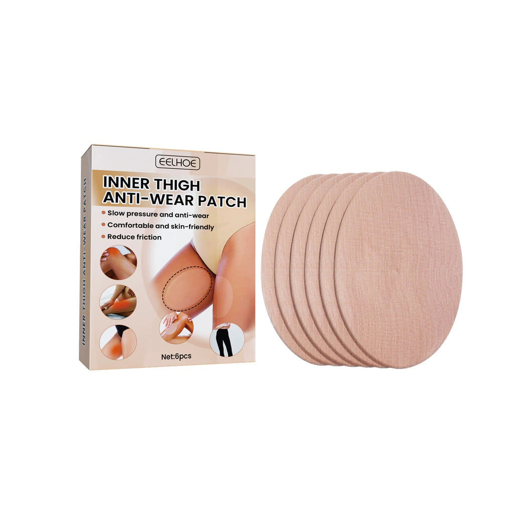 Anti-wear Stickers Invisible No Trace Thigh Non-woven Tapes Disposable Anti Chafe Thigh Patch Body Anti-Friction Pad Women Zpaxo 6PCS