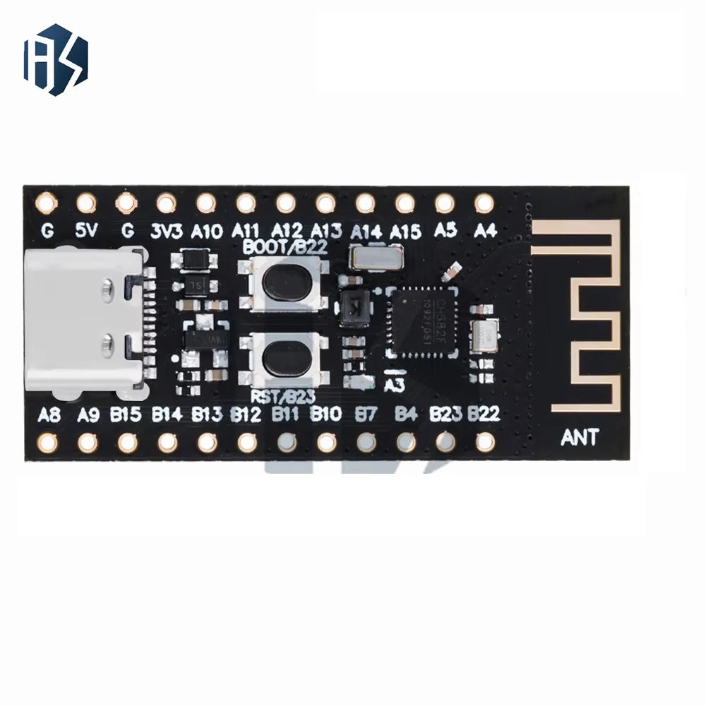 CH573F/CH582F BLE MCU Board (1PCS) - 60MHz, 18KB RAM, 32KB/448KB Flash ROM for IoT Applications Zpaxo