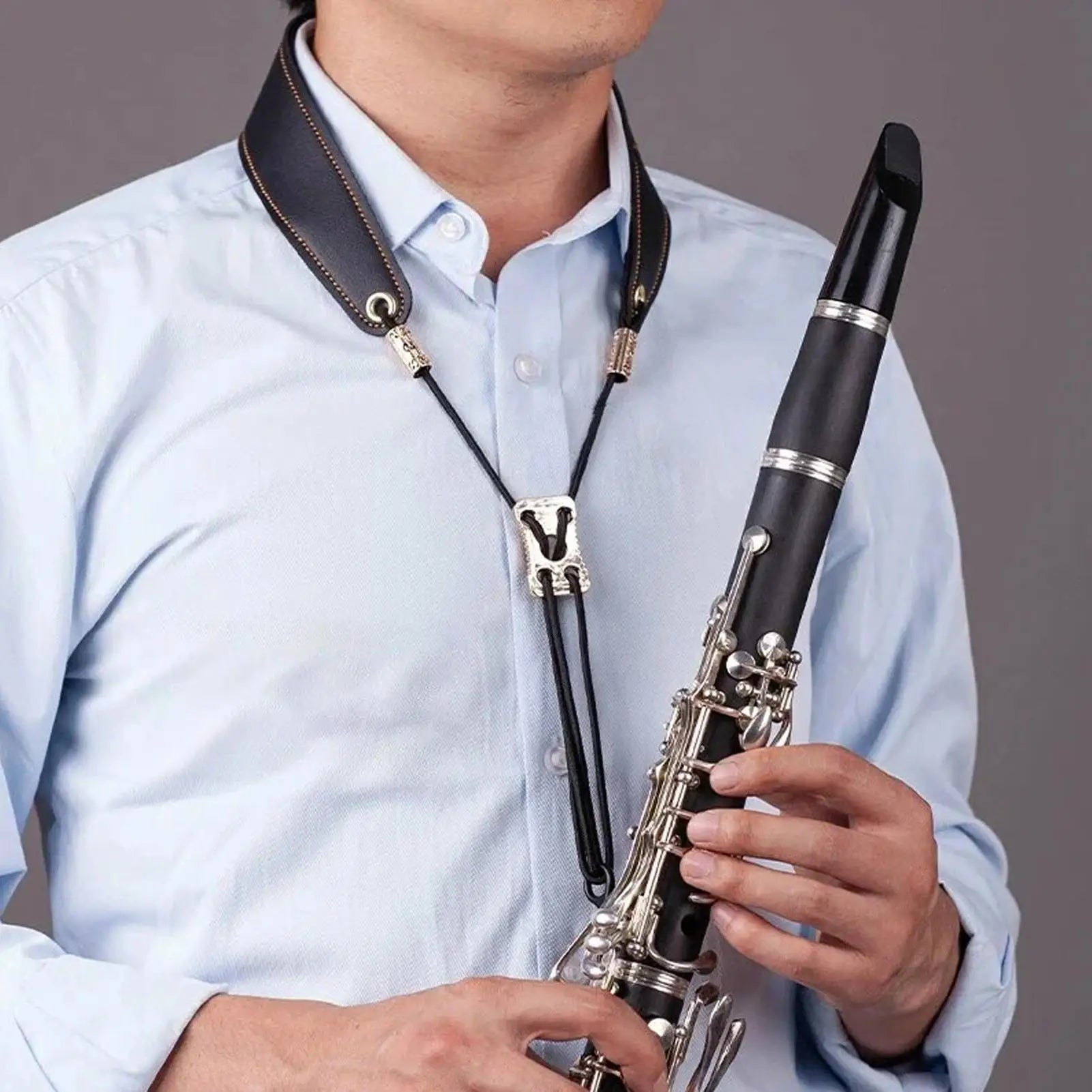 Saxophone Neck Strap Pad Harness Adjustable Support Tenor Sax Comfort