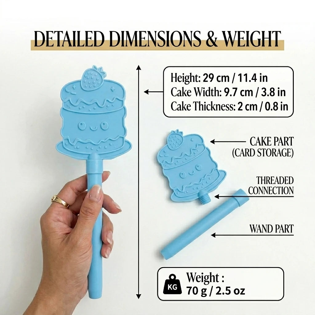 Creative Strawberry Cake Wand Contactless Payment Novelty Tap Pay