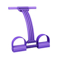 Pedal Resistance Bands Handles 8 Tube Stretching Exercise Band