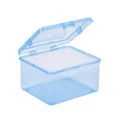 CMINS Transparent Plastic Storage Box Photocards Holder Desk